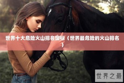 ​世界十大危险火山排名图标（世界最危险的火山排名）