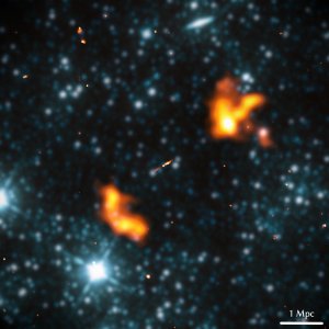 ​天文学家发现已知宇宙中最大的结构——射电星系Alcyoneus 直径1600万光年