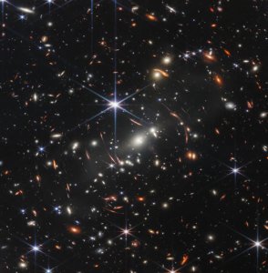 ​NASA詹姆斯・韦伯太空望远镜拍到人类史上的宇宙最深处照片