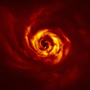 ​御夫座的年轻恒星AB Aurigae周围首次发现系外行星诞生