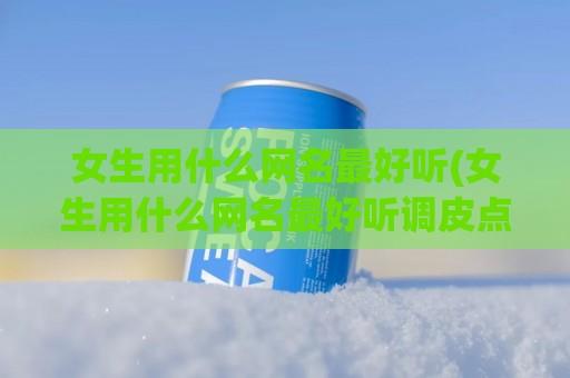 女生用什么网名最好听(女生用什么网名最好听调皮点)