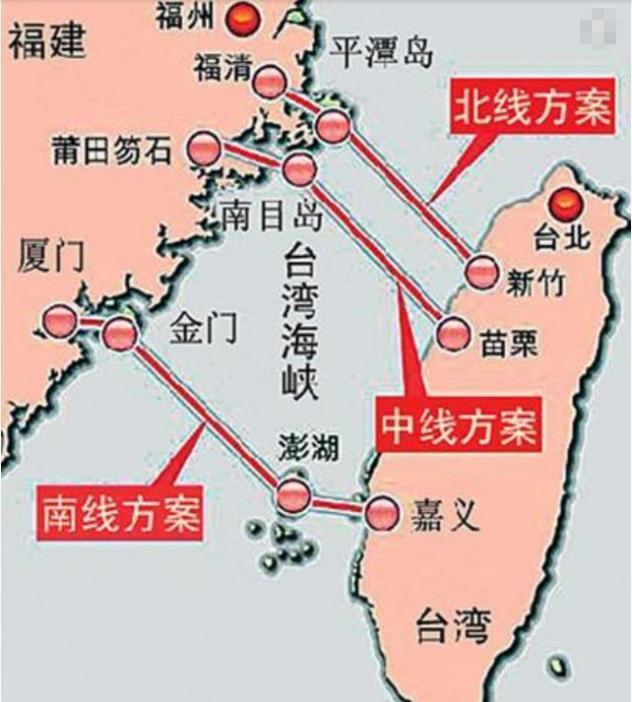 台湾海峡最窄的地方有多宽？能填埋成陆地，或者修建跨海大桥吗？