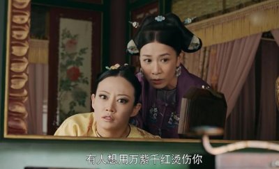 ​江玉燕扮演者杨雪，将坏人演的淋漓尽致，有些黑化一个眼神就可以