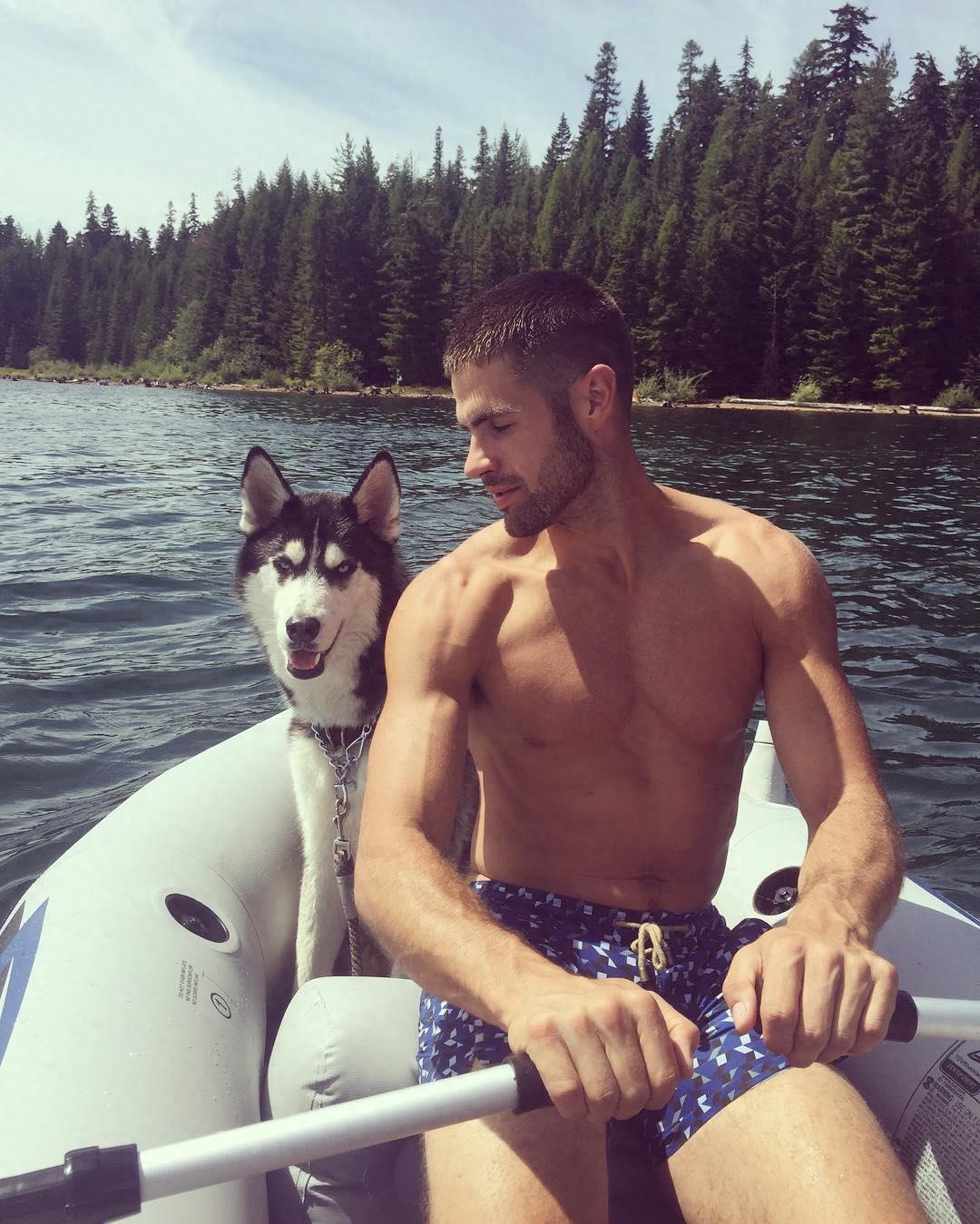 身高一米八八的世界级男模Chad White