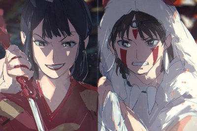 ​幽灵公主唯美美图，宫崎骏笔下的森林女王