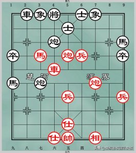 ​象棋杀棋练习-六步杀「256」
