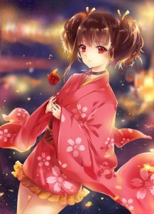 ​红瞳美少女无名 甲铁城的卡巴内瑞超高清手机壁纸！！