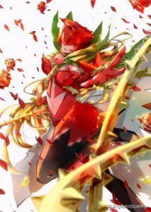 ​数码宝贝女神蔷薇兽再进化，虽然身材火辣但名字却叫人大跌眼镜