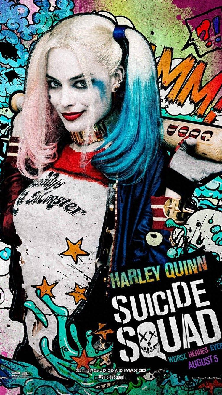 DC漫画超级反派、蝙蝠侠死敌小丑（Joker）手机绝版壁纸