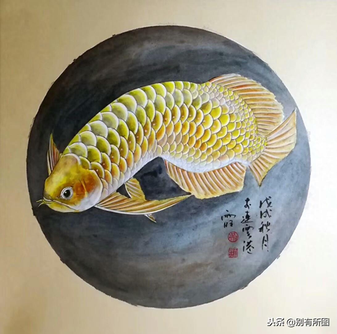 风水画软卡金龙鱼《鸿运当头》系列美图欣赏
