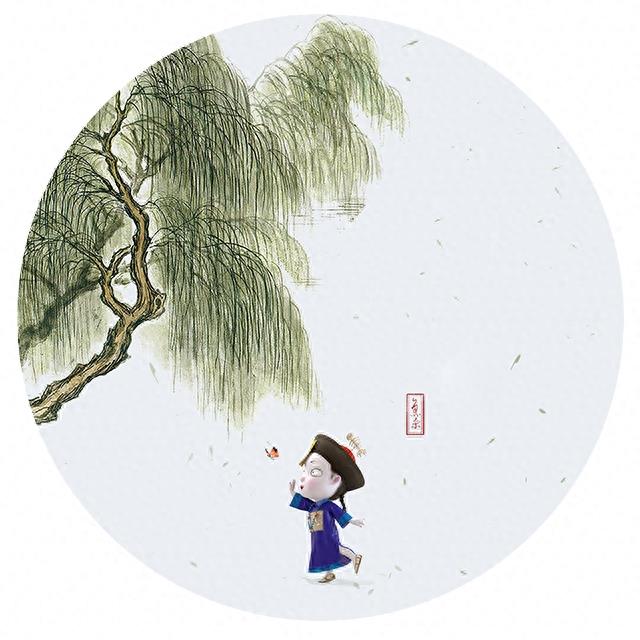 炎热的夏天，僵小鱼送你一波清新古风头像