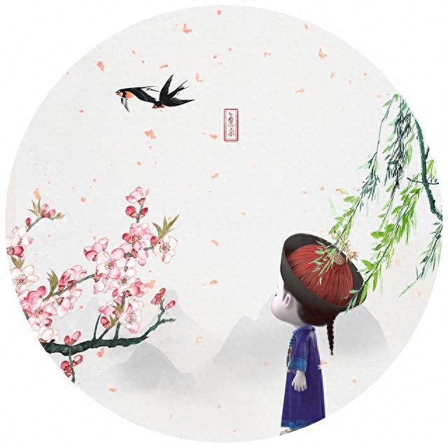 炎热的夏天，僵小鱼送你一波清新古风头像
