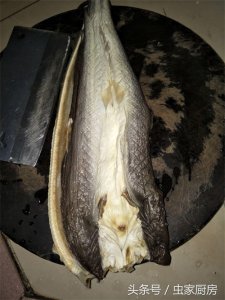 ​海鱼干的两种吃法