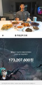 ​韩国网红吃播奔驰小哥公布外卖消费总额 总金额超1亿7千万韩元