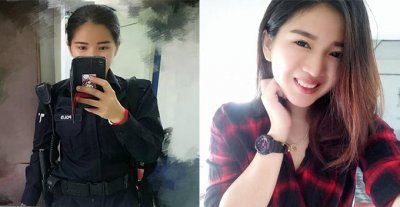 ​马来西亚女警，让许多网友突然“犯罪”于自己 !