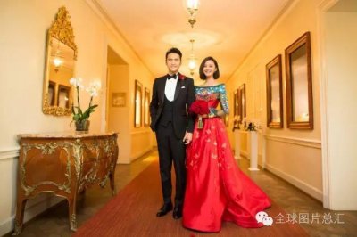 ​袁弘张歆艺古堡大婚