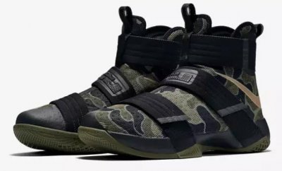 ​詹皇降临！军事迷彩 Soldier 10 “Camo”！