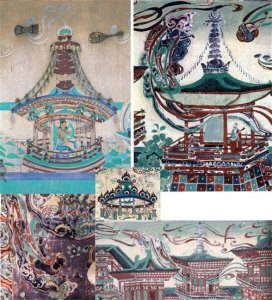 ​伎乐天女是参考莫高窟敦煌壁画