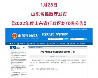 ​山东省最新公布，枣庄行政区划代码！