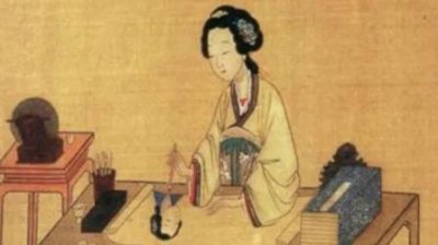 ​秦淮八艳前辈薛素素，前半生绘兰标榜自身，后半生画山水寻觅自由