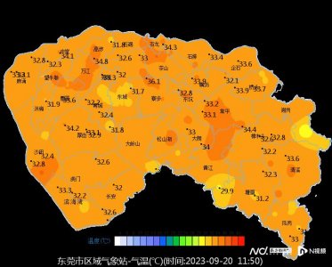 ​东莞发布高温黄色预警！雨天明起“重返”，新台风或将生成