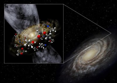 ​天文学家首次在银河系边缘发现一颗新生的恒星和周围复杂的有机分子的“茧”