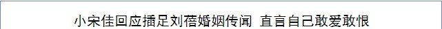 小宋佳的丈夫是谁（了解小宋佳的3段情史）