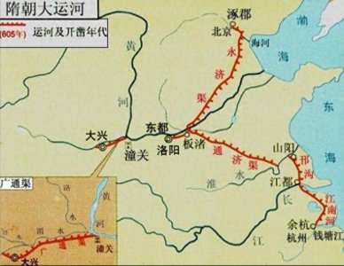 ​大运河：耗尽隋朝的生命，却孕育唐宋的辉煌
