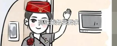 ​高铁乘务员要求