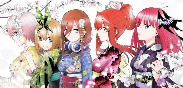 五等分的花嫁完结：青梅竹马战胜天降系列，四叶成为最终赢家