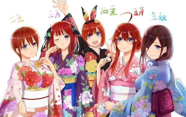 五等分的花嫁完结：青梅竹马战胜天降系列，四叶成为最终赢家