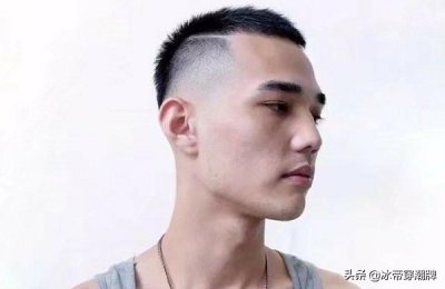 ​寸头配上潮牌服装，一秒成为男神，许多明星也这样穿搭