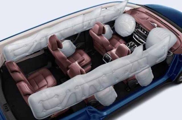 安全气囊在哪个位置？六个安全气囊的位置示意图-