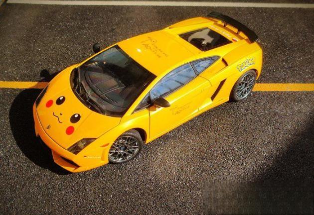 【我的Z+态度】1:18奥拓兰博基尼盖拉多LP560车模评测-