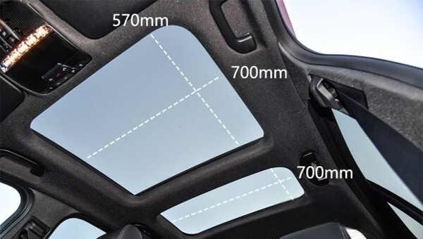 奔驰C200L天窗开关在哪里,C200L天窗尺寸多大-