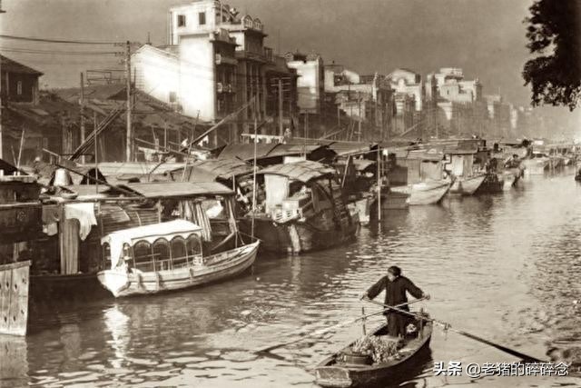 漂浮在水上的风月场所？老照片曝光民国广州的船妓