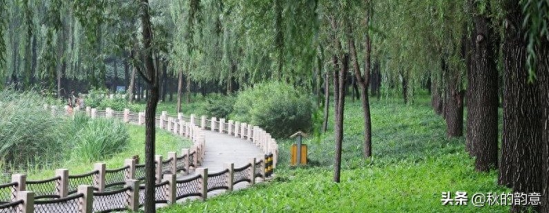 北京将府公园是电子城、酒仙桥、将台地区最大的一处公园绿地