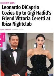 ​小李子新恋情曝光，女友被曝是人妻，二人夜店激吻爱得火热