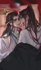 ​《魔道祖师》唯美漫风情侣插画壁纸