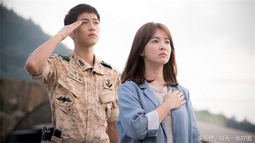 高清剧照系列之太阳的后裔宋仲基宋慧乔