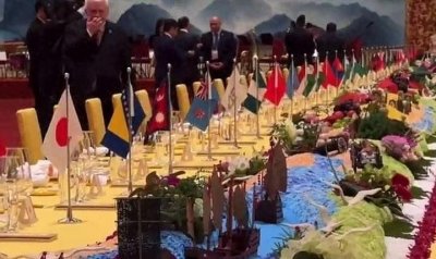 ​揭秘“一带一路”晚宴吃什么，9道菜，3种国产酒，餐桌布置用心了