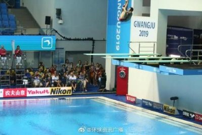 ​2019国际泳联世锦赛第五日 中国跳水队摘得第八金