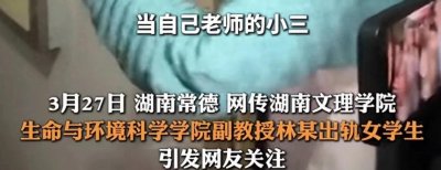 ​湖南高校副教授被举报出轨女学生事件调查进展