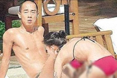 ​陈小春张柏芝曼谷同游曝光！泳池边张柏芝比基尼抢镜，引发热议！