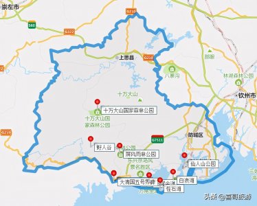 ​防城港十大景区是哪些？自驾游玩如何安排行程？