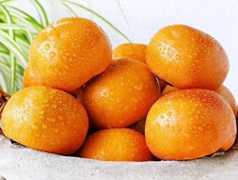 甜柿,晚秋佳果,即摘即吃,甜脆爽口,清香宜人