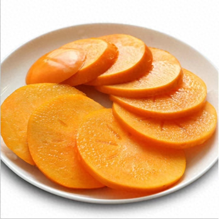 甜柿,晚秋佳果,即摘即吃,甜脆爽口,清香宜人