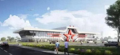 ​赣南第二座机场瑞金机场建设中，蓄势待发的瑞金将要腾飞