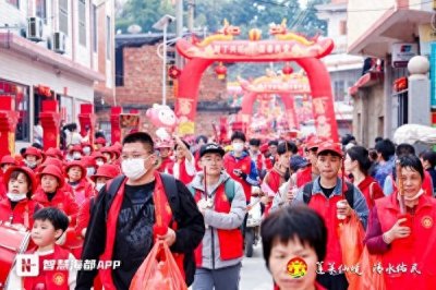 ​超万人参与！泉州安溪清水祖师迎春巡境