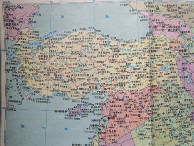 ​世界地图变迁史—亚洲土耳其